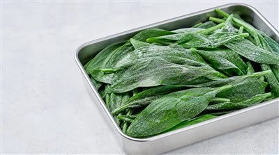 Vild vitlök fryst
